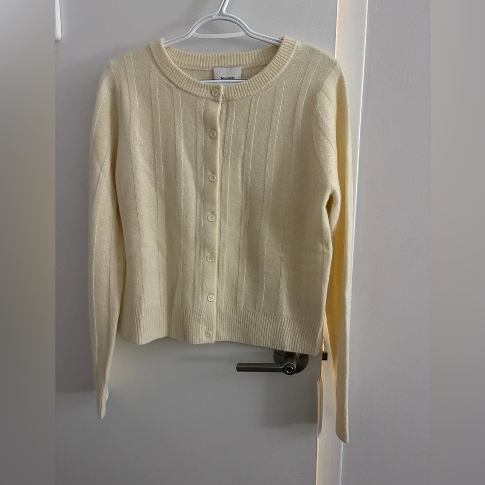 Reformation Hannah Crew Cardigan